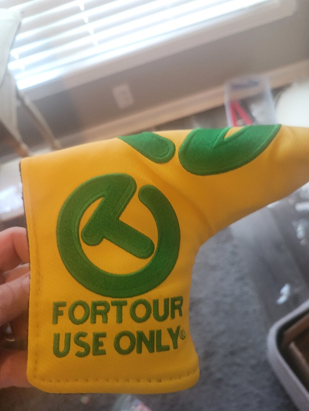 Scotty Cameron Yellow/Green Blade Putter Head Cover